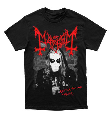 Polera Mayhem - Dead - Excuse all the blood