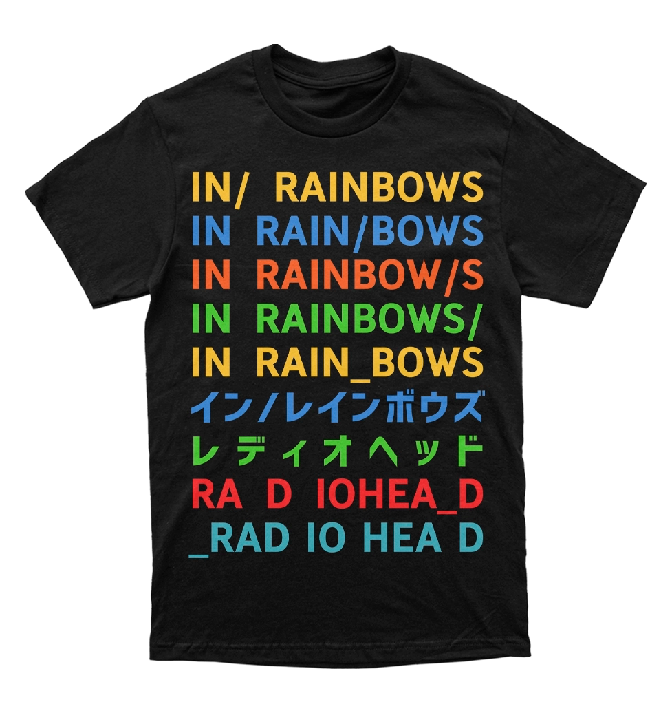 Polera RadioHead (In rainbows)