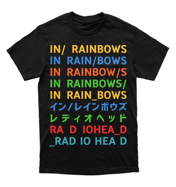 Polera RadioHead (In rainbows)