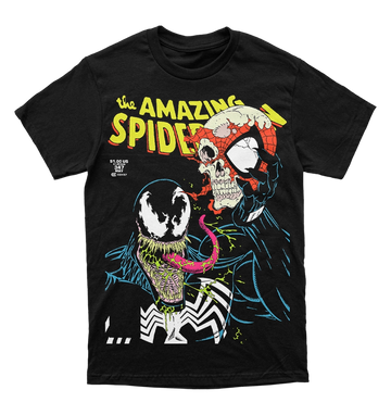 Polera Amazing Spider-man - Vol 1 347 - Venom skeleton spidey