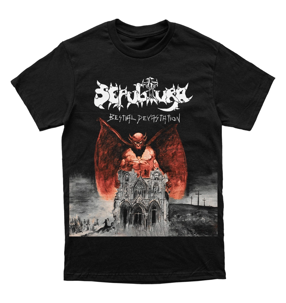 Polera Sepultura - Bestial Devastation
