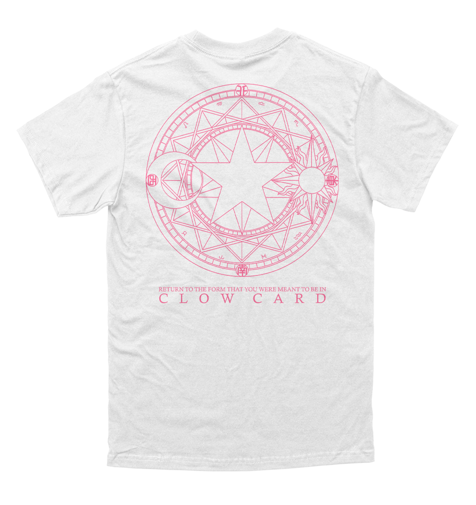 Polera Sakura Card Captor - Circulo magico