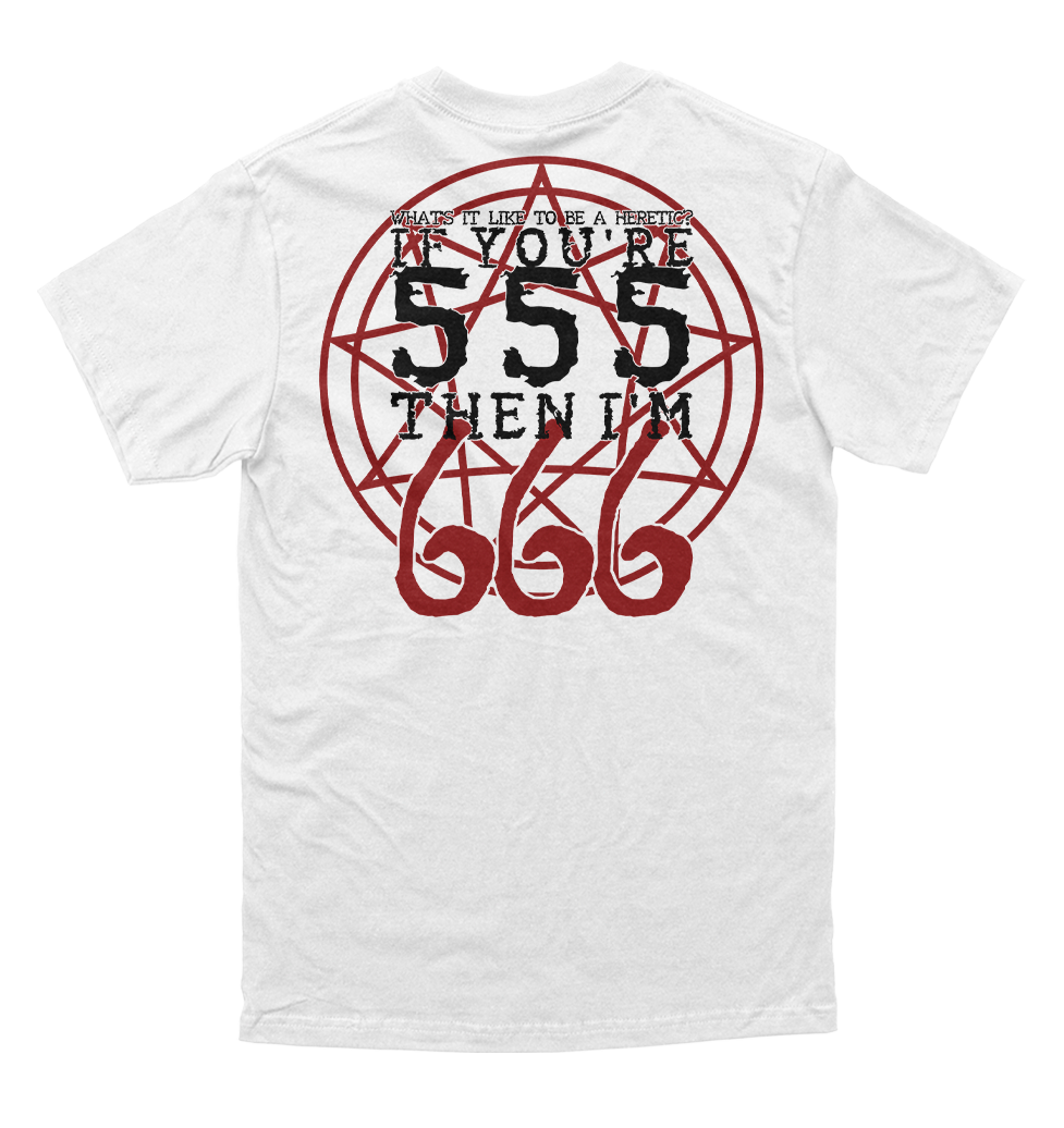 Polera Slipknot - if you're 555 then i'm 666