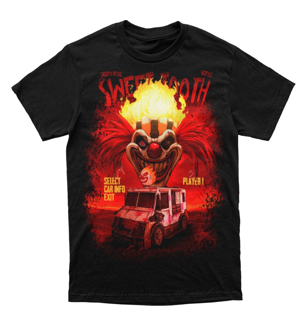 Polera Twisted Metal - Sweet Tooth