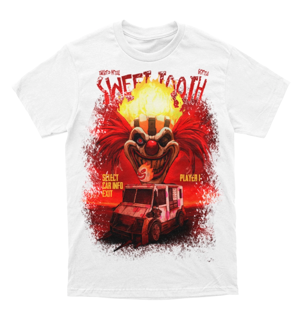 Polera Twisted Metal - Sweet Tooth