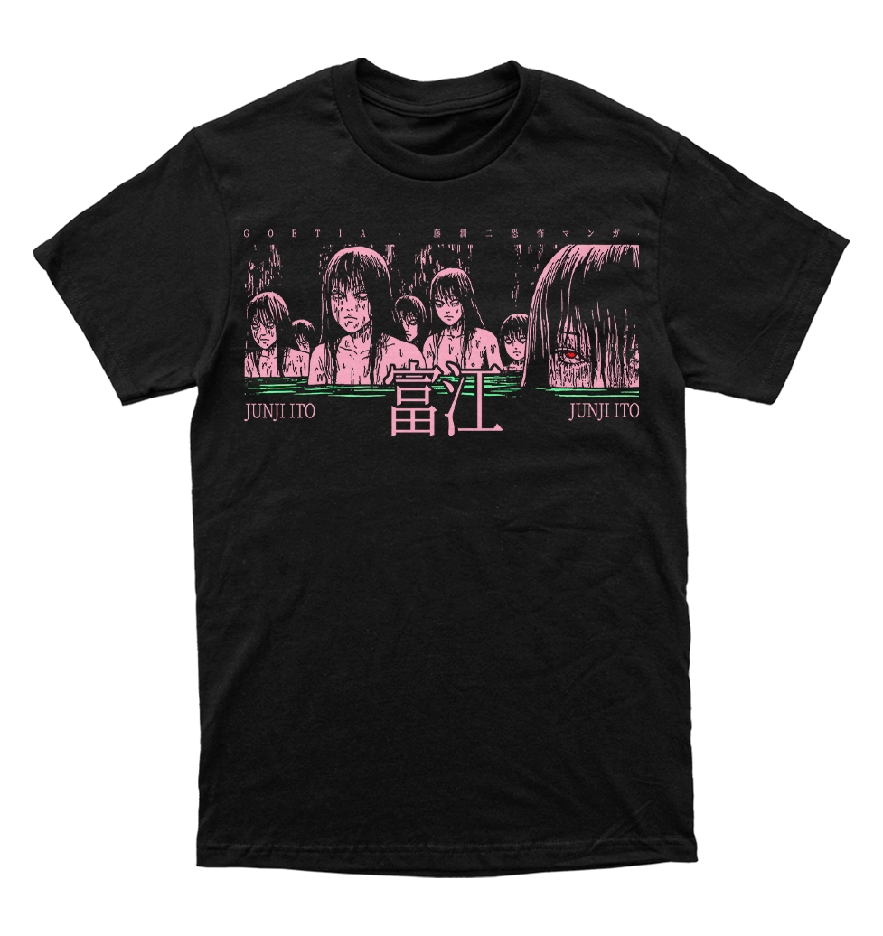 Polera Junji Ito - Tomie saliendo del mar