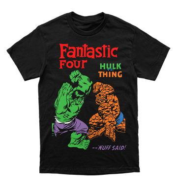 Polera Fantastic Four (1961) #112 - Hulk vs Thing