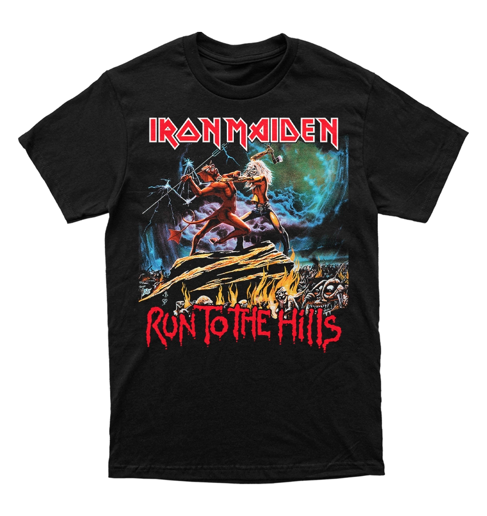Polera Iron Maiden - Run to the Hills