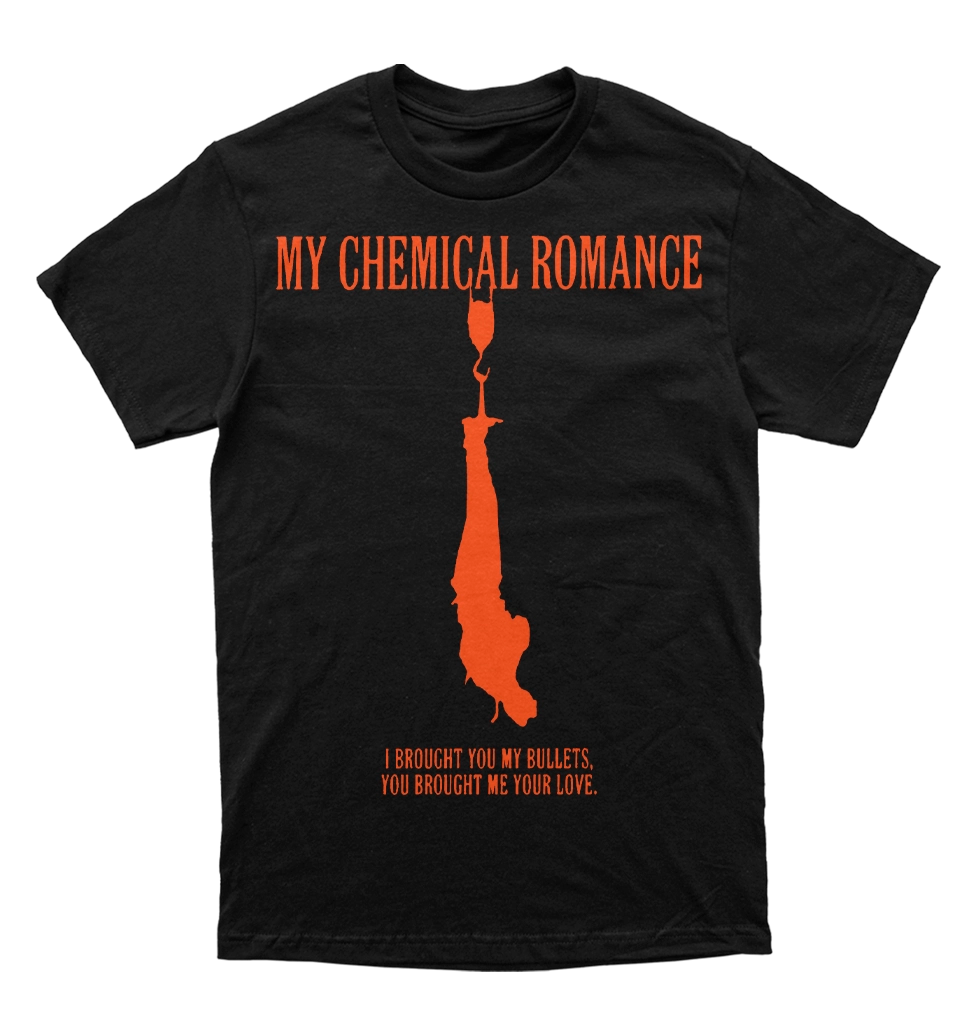 Polera My CHemical Romance - I brought you my bullets, you brought me your love