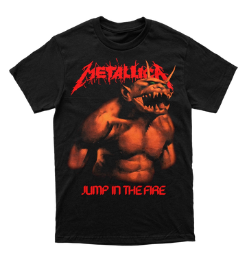 Polera Metallica - Jump in the fire