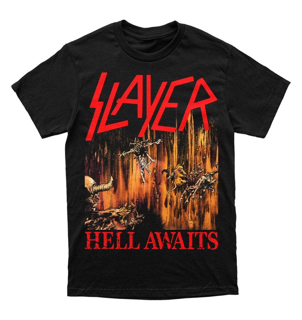 Polera Slayer - Hell Awaits