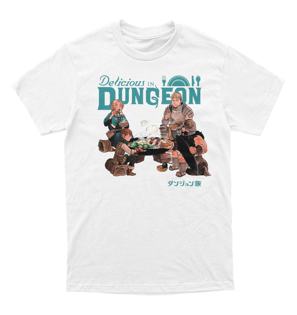 Polera Dungeon Meshi - cenando