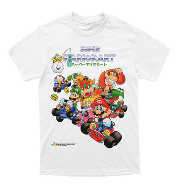 Polera Super Mario Bros - Super Mario Kart - Poster