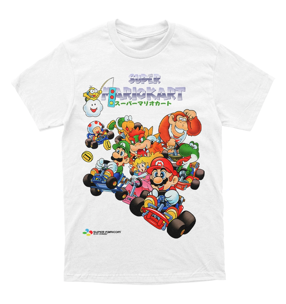 Polera Super Mario Bros - Super Mario Kart - Poster