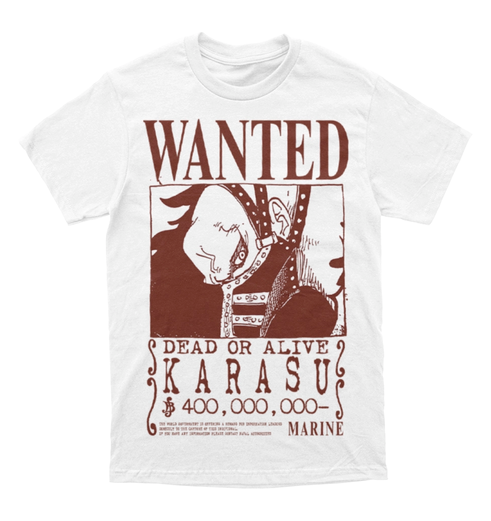 Polera One Piece - Wanted - Karasu