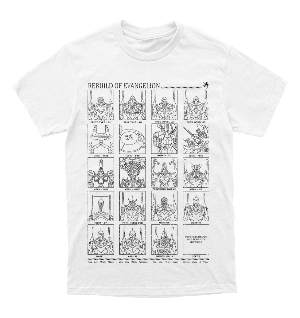Polera Evangelion - All Units