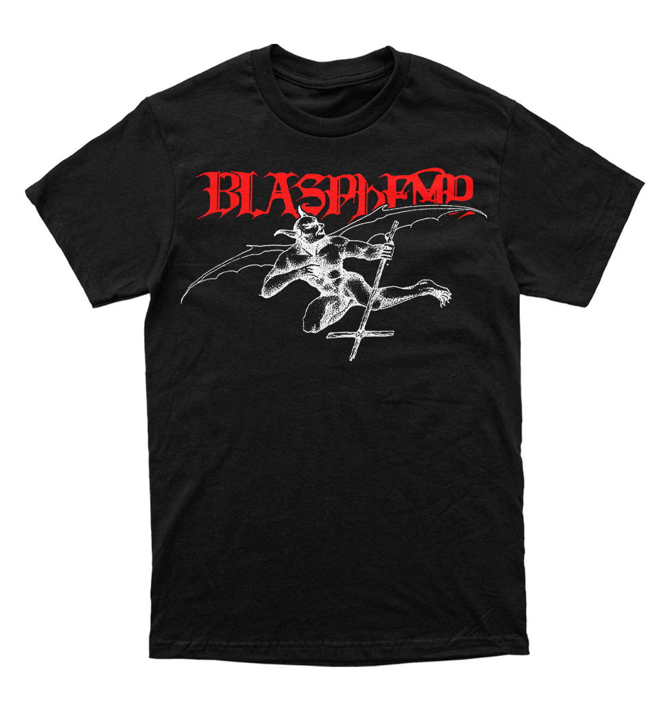 Polera Blasphemy - Fallen Angel of Doom.... - Back Cover