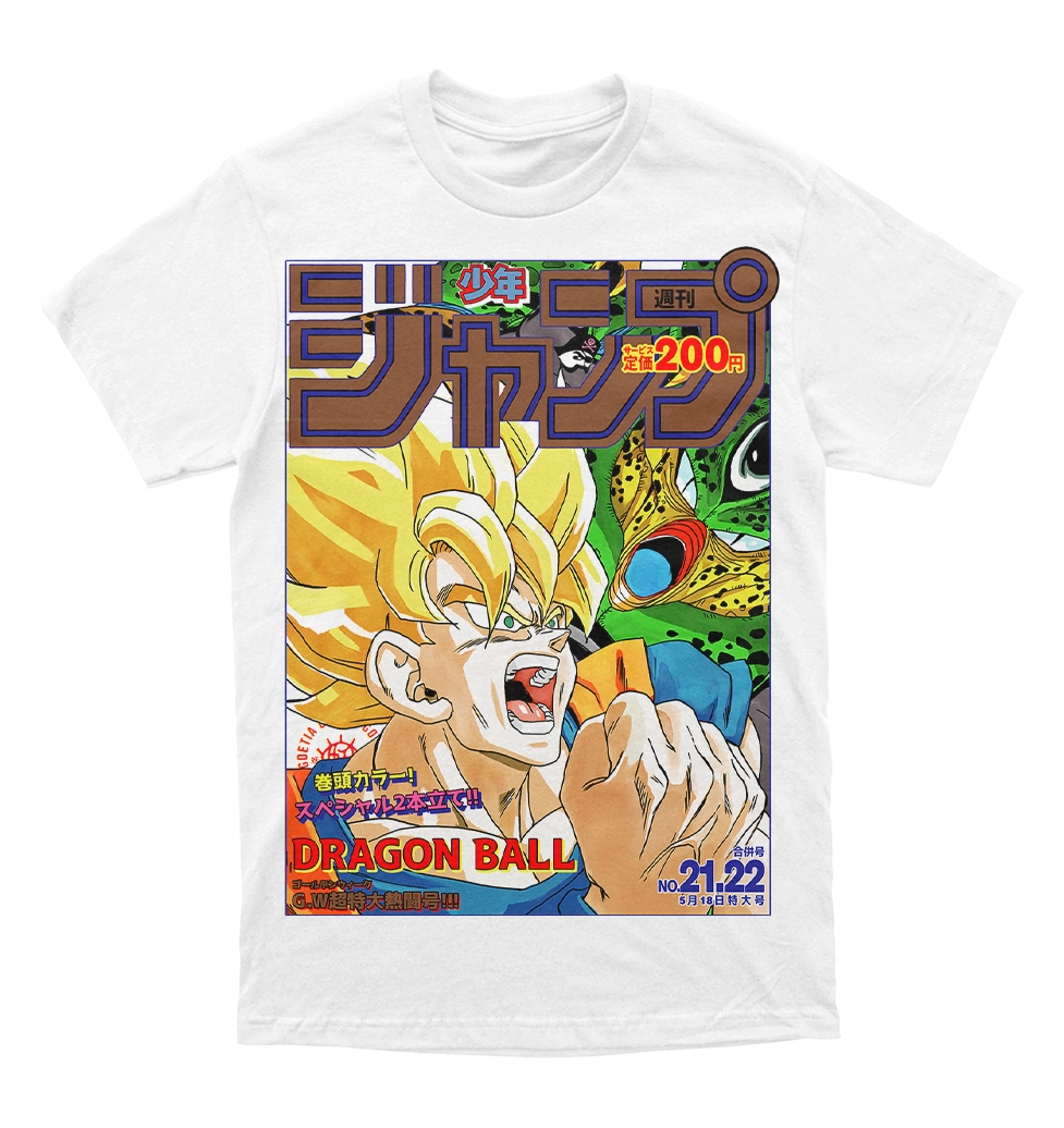 Polera Shonen Jump: Dragon Ball (Goku vs Cell)