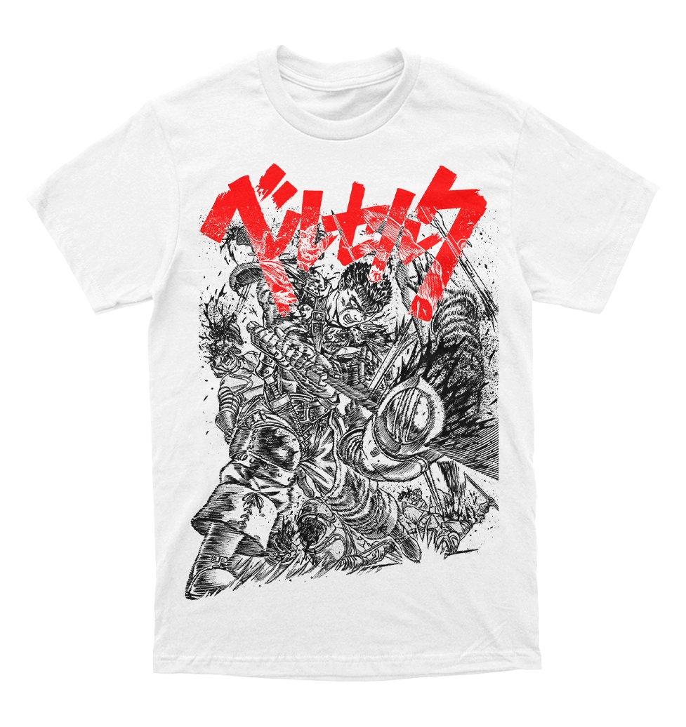 Polera Berserk - Guts Fighting