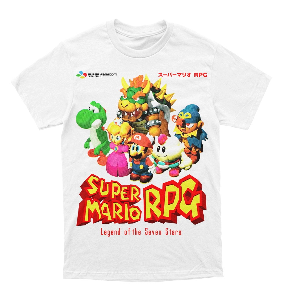 Polera Super Mario RPG - Legend of the Seven Stars