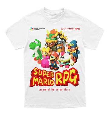 Polera Super Mario RPG - Legend of the Seven Stars