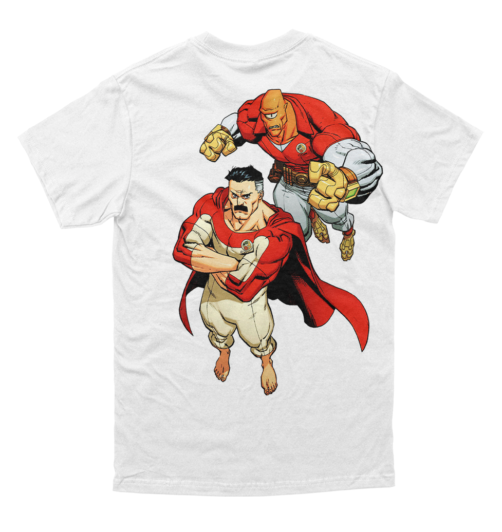 Polera Invencible - Allen and Omni-man