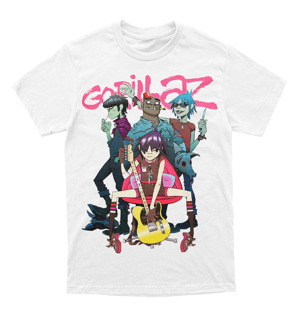 Polera Gorillaz - Band