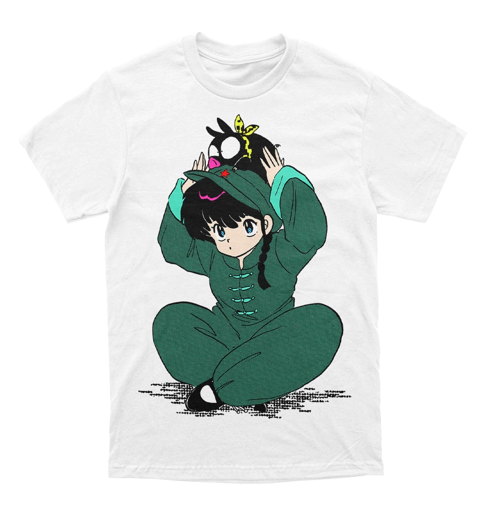Polera Ranma 1/2 - Ranma Saotome - Uniforme Militar Chino