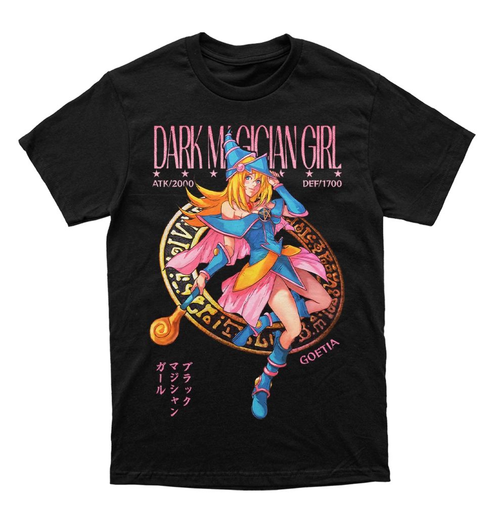 Polera YU-GI-OH! - Chica Maga Oscura