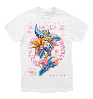 Polera YU-GI-OH! - Chica Maga Oscura - Arte original