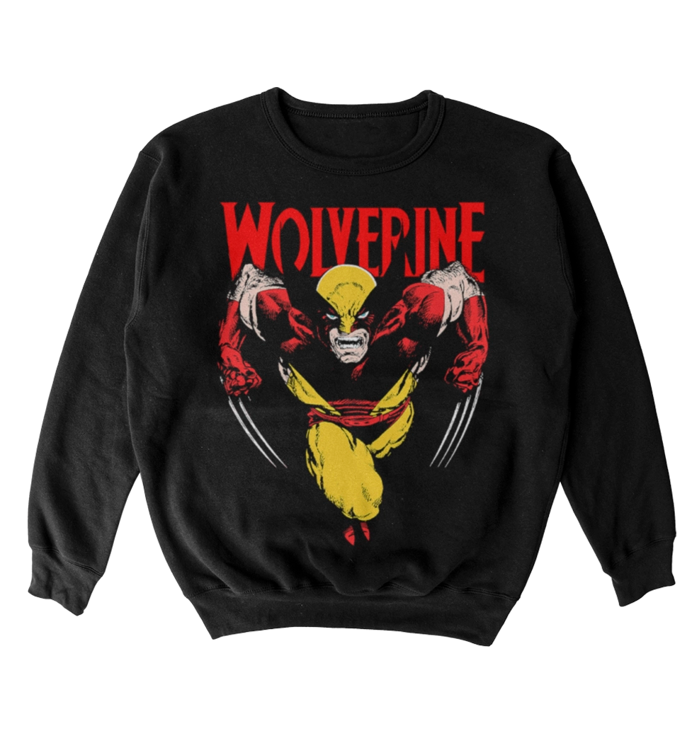 Poleron Wolverine - Wolverine Atacando