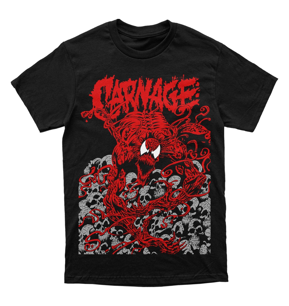 Polera Spider-man - Carnage - Mind Bomb