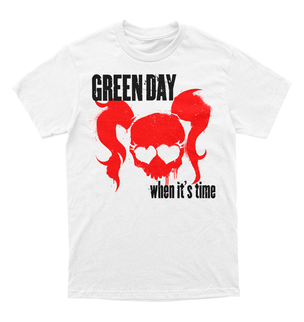 Polera Green Day - When it's Time