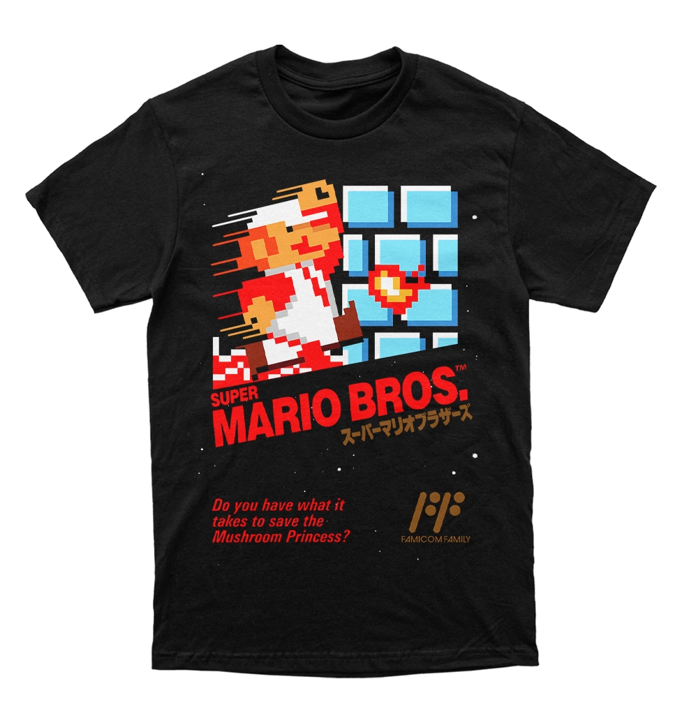 Polera Super Mario Bros - Super Mario Bros