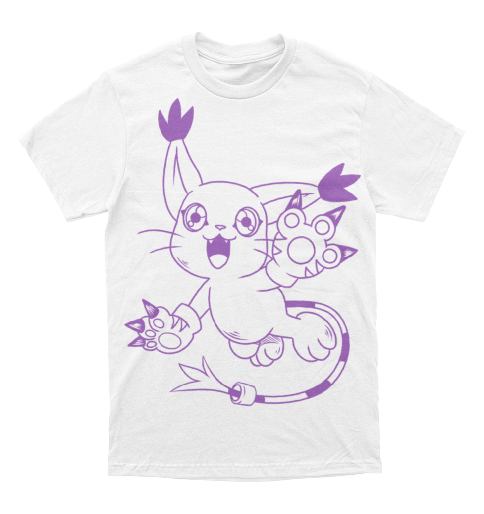 Polera Digimon - Gatomon/Angewomon