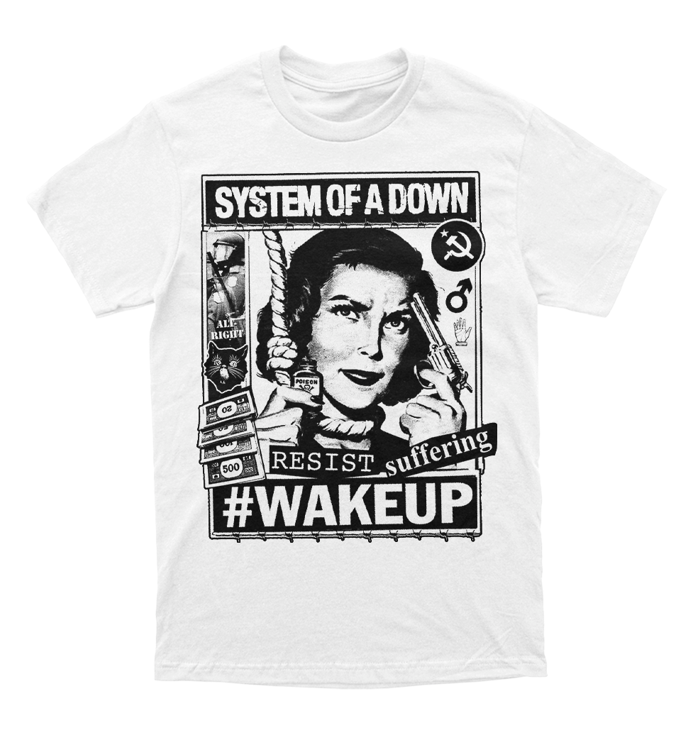 Polera System of a Down - Resist suffering