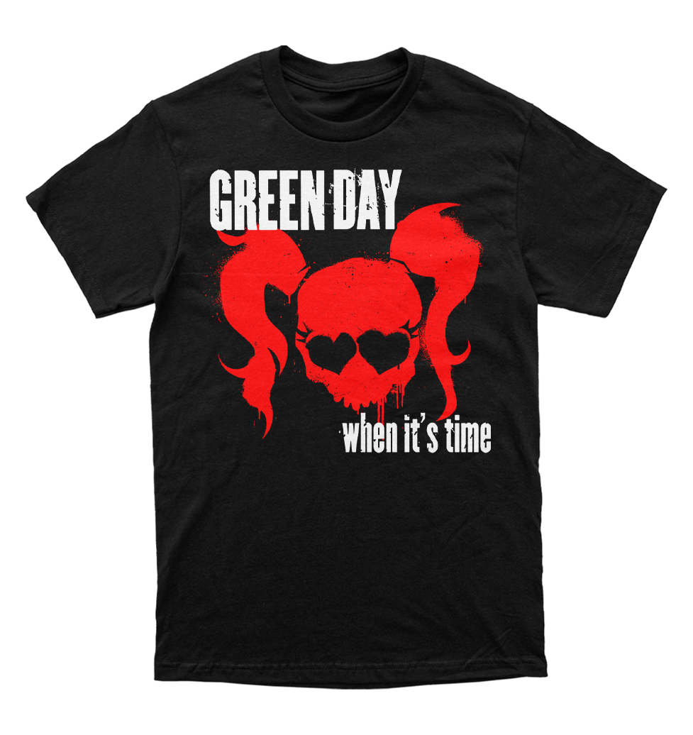 Polera Green Day - When it's Time