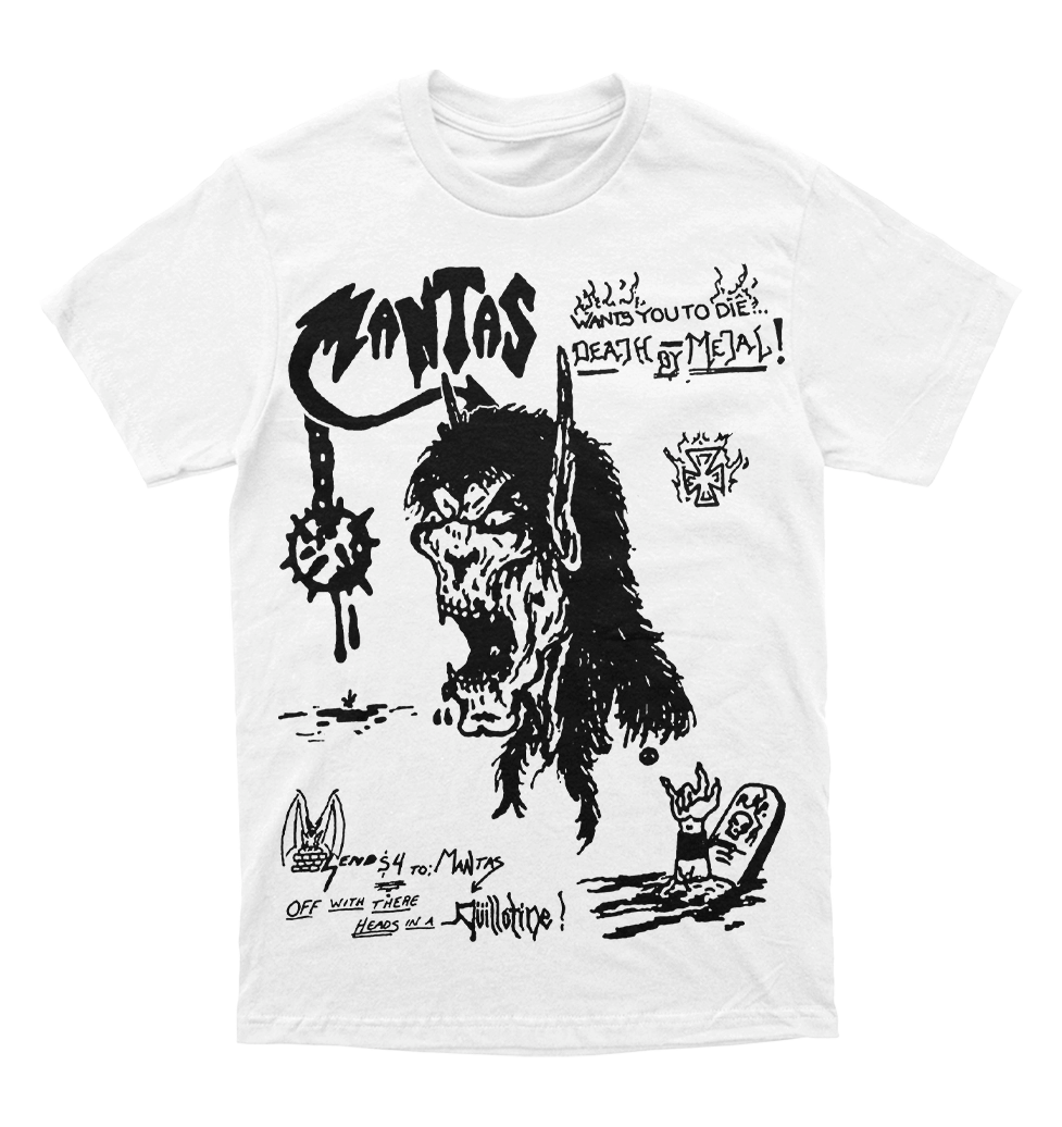 Polera Death - Mantas - Death By Metal - Guillotine
