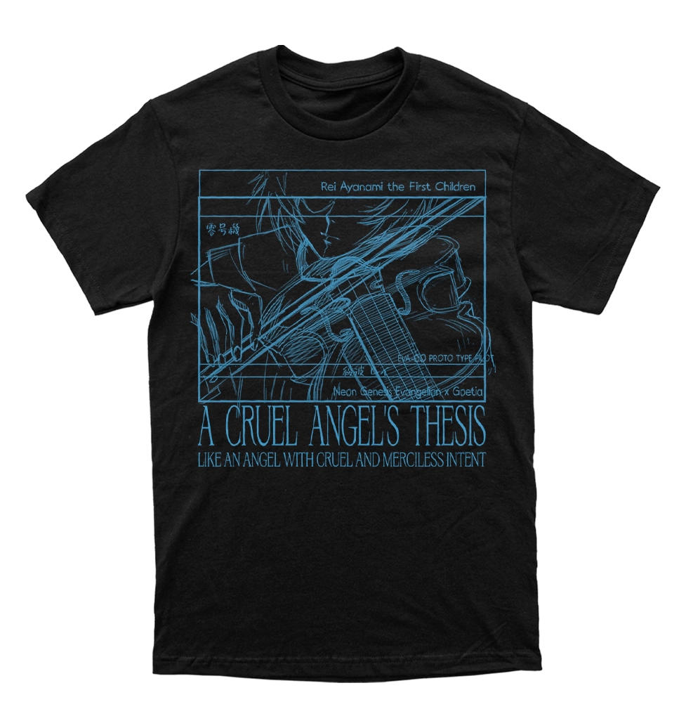 Polera Evangelion - Rei - Cruel Angel's Thesis