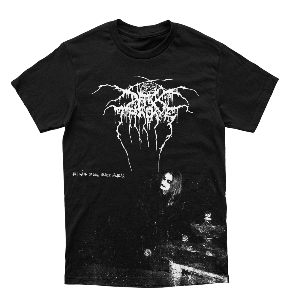 Polera Darkthrone  - The Wind of 666 Black Hearts