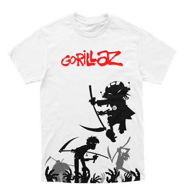 Polera Gorillaz - Clint Eastwood - Celebrity Take Down