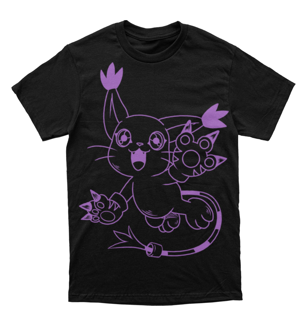 Polera Digimon - Gatomon/Angewomon