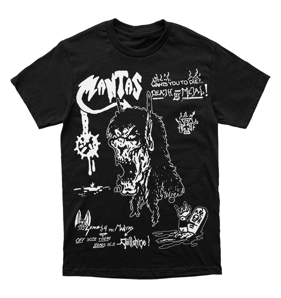 Polera Death - Mantas - Death By Metal - Guillotine