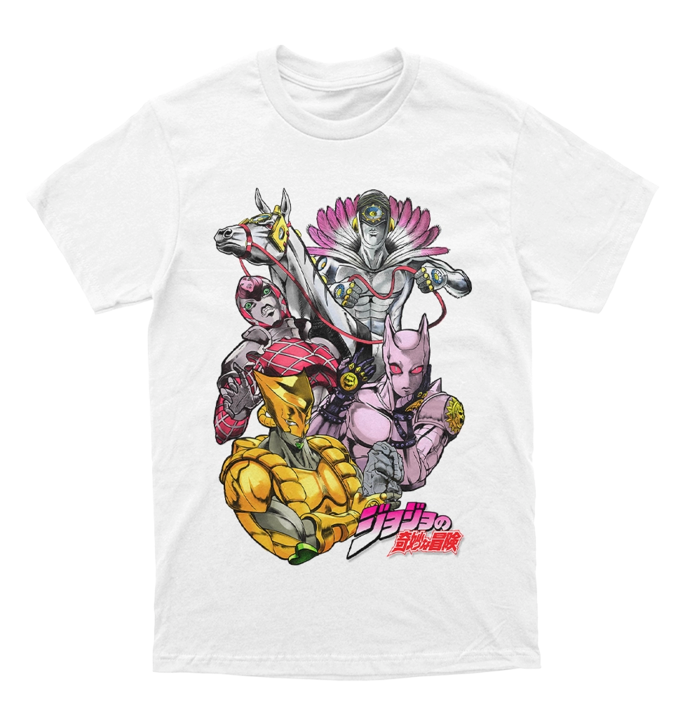 Polera JoJo's Bizarre Adventure - Stand's Villanos