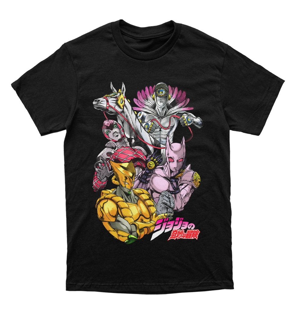 Polera JoJo's Bizarre Adventure - Stand's Villanos