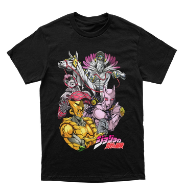 Polera JoJo's Bizarre Adventure - Stand's Villanos