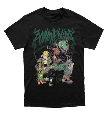 Polera Dorohedoro - Kaiman y Nikaido