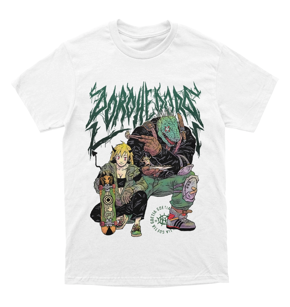 Polera Dorohedoro - Kaiman y Nikaido