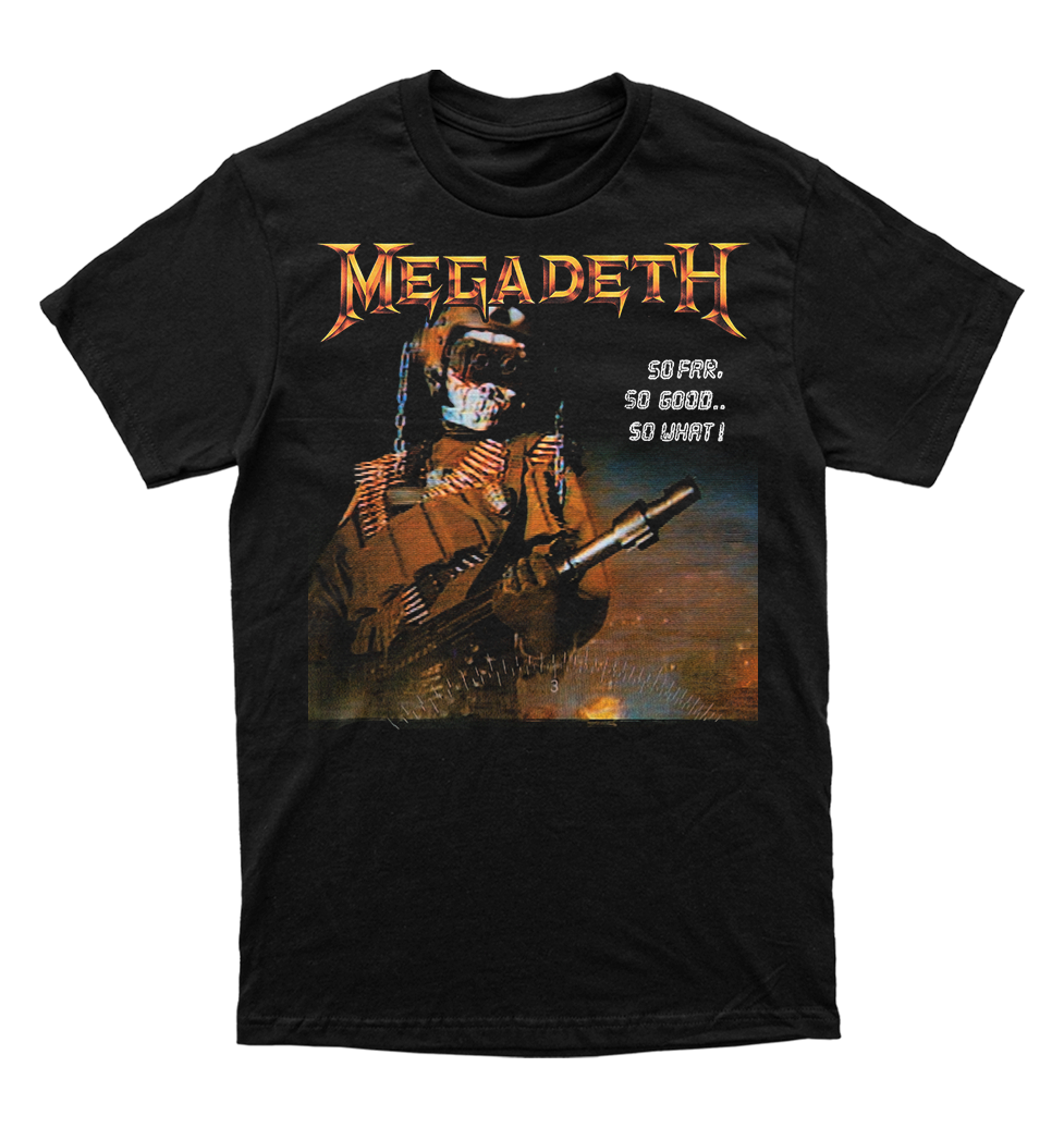 Polera Megadeth - So Far, So Good... So What!