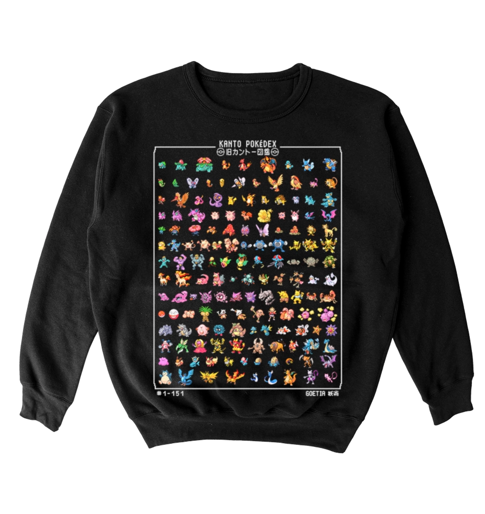 Poleron Kanto Pokedex